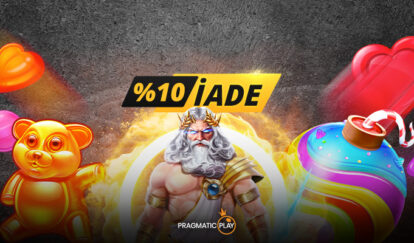 SEÇİLİ OYUNLARDAN HAFTALIK İADE %10 iade campaign