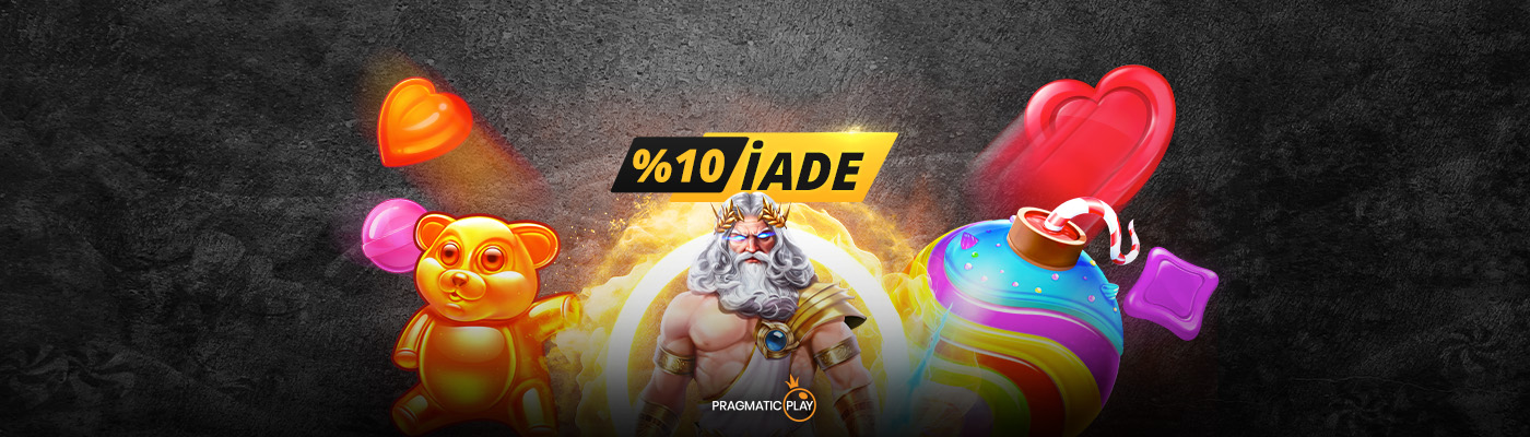 SEÇİLİ OYUNLARDAN HAFTALIK İADE %10 iade campaign